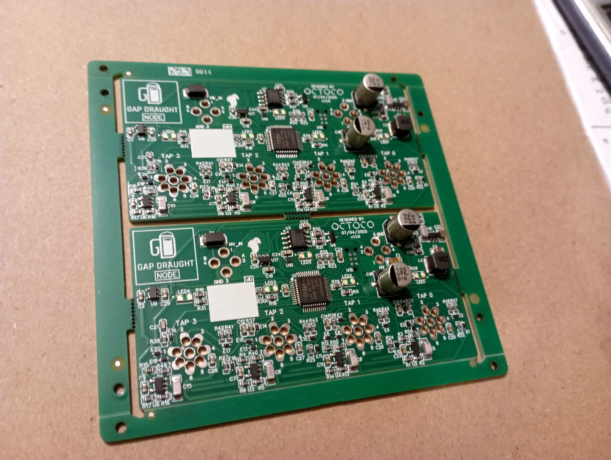 An actual node PCB.