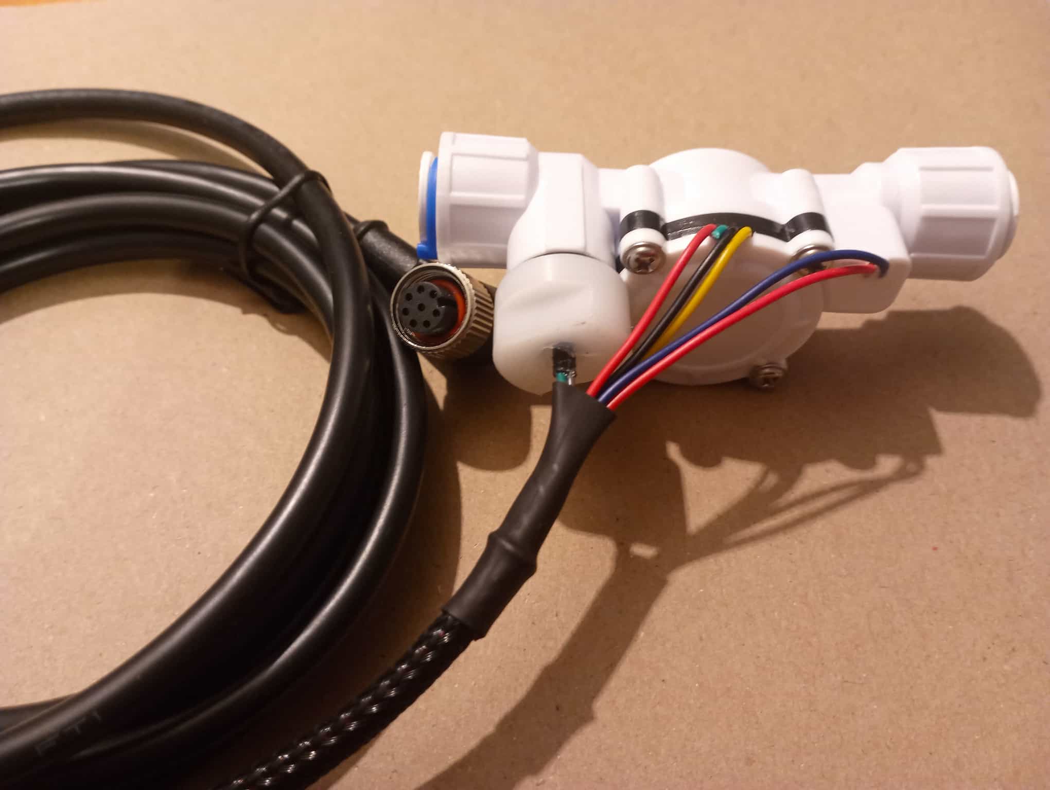 The tap sensing unit used.